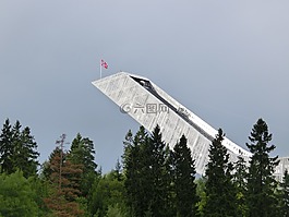 霍尔,小山,滑雪
