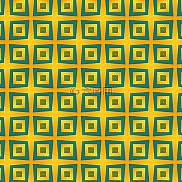 背景,绿色和金色背景,模式