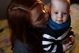 婴儿,妈妈,童年