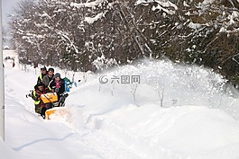 吹雪机,送风机,雪