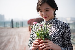 少女,女性,女人