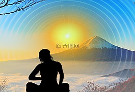 冥想,积极,积极的思考