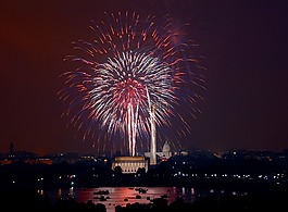 独立日,7 月 4,烟花