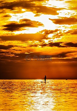 paddleboarding,海洋,运动