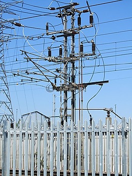 主塔,电线,电力