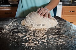 面包,烘烤,食品
