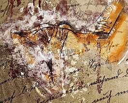 艺术,拼贴画,设计