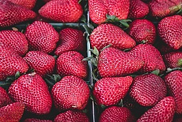 草莓,美味,水果