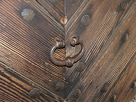 门,露天博物馆,门环