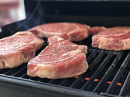 牛排,肉类,烧烤