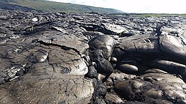 夏威夷,熔岩流,荒芜