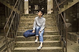 楼梯,男性,广西