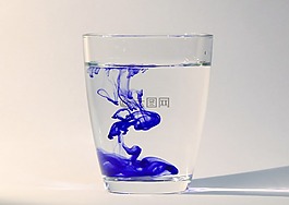墨,水,杯水