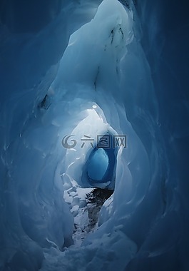 冰川,冰,徒步旅行