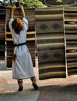 女子,挂,保加利亚