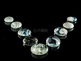 玻璃块,半宝石,水钻
