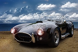 汽车,oldtimer,眼镜蛇