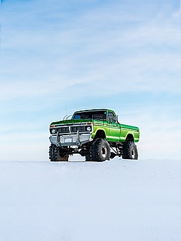 怪物卡车,4 x 4,车