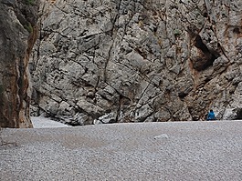 海滩,金石滩,卵石