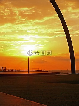 日落,转储 hoheward,鲁尔区