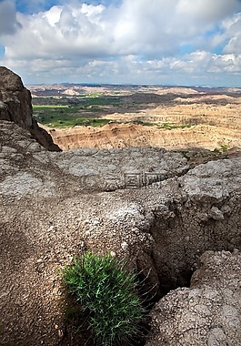 荒芜之地,怀俄明州,景观