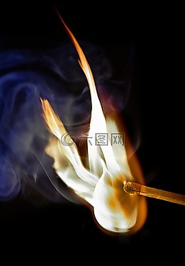 比赛,点火,火焰