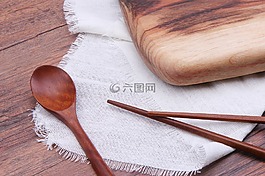 托马斯,木桌,厨房