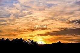 日出,太阳,保加利亚