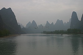 中国,桂林,河道景观