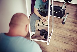 培训,举重,健身房