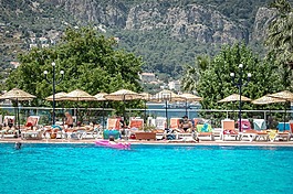 水池,假期,假日