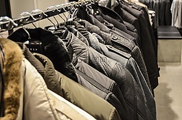 夹克,展览,店