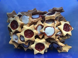 饼干,存储罐,圣诞烘焙