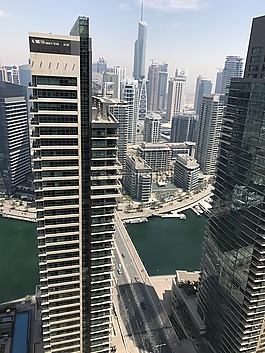 迪拜,城市,字字体rascacielos字字体