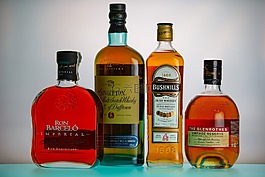 朗姆酒,威士忌,酒精
