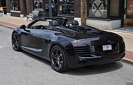奥迪 r8,敞篷车,跑车