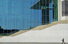 结构,玻璃项目,现代