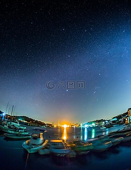 星空,美景,唯美