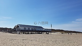 荷兰,雷内塞,海滩