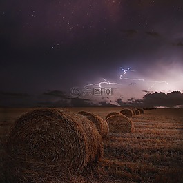 风暴,雷暴,闪电