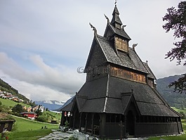 壁教会,挪威,海盗
