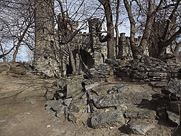 废墟,古代,城堡