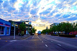 日落的阿德莱德,金黄小时,中央商务区