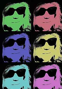 人,丰富多彩,颜色