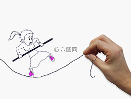 equilibrist,绘图,手