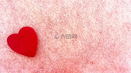 红色,心,爱