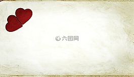 红色,心,两颗心