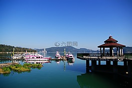 台灣,日月潭,山水