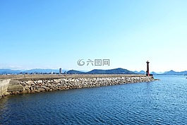 日本海,岙,一堆石头。