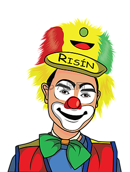 小丑,孩子们,马戏团